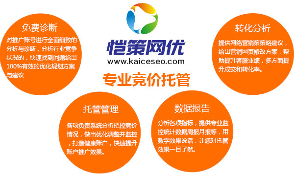 恺策网优是专业的竞价托管服务商